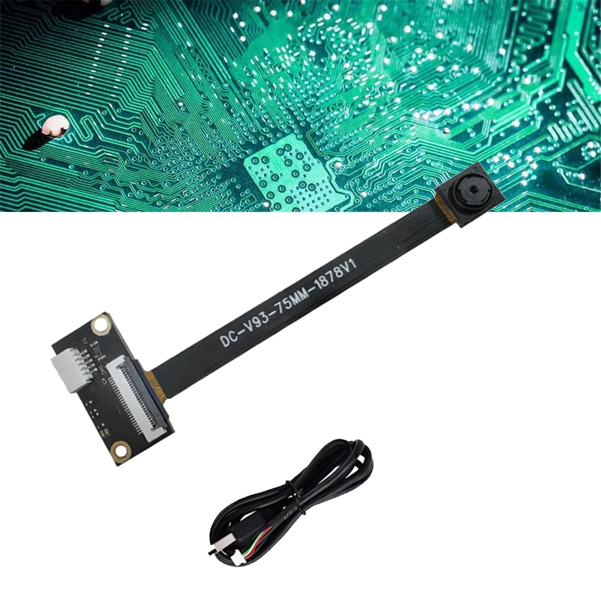 وحدة كاميرا OV5693 يومية 5 ميجابكسل 75 درجة عدسة تركيز ثابتة 2592 × 1944 بروتوكول UVC لأجهزة الكمبيوتر المحمول //