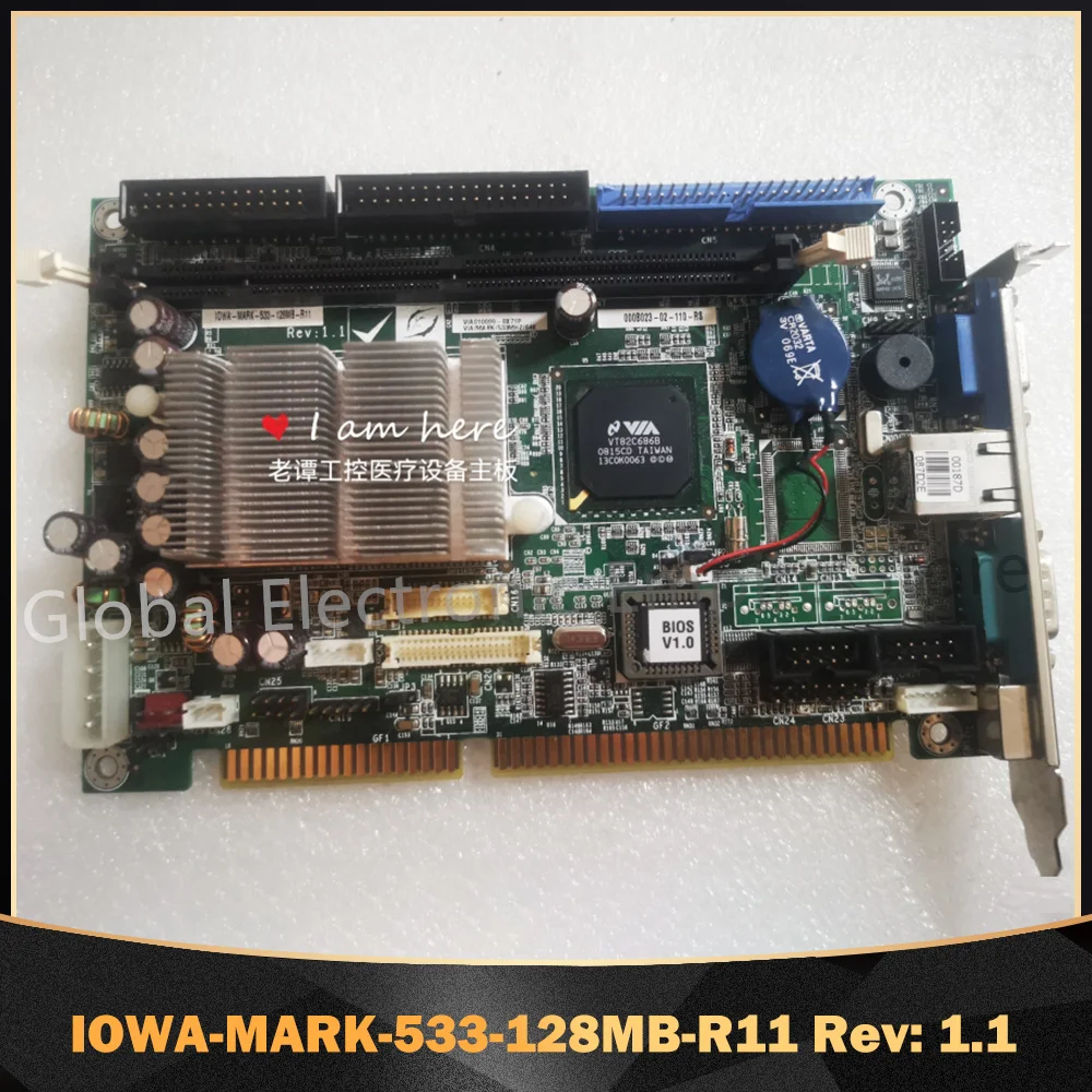 

For IEI industrial control motherboard medical motherboard IOWA-MARK-533-128MB-R11 Rev: 1.1