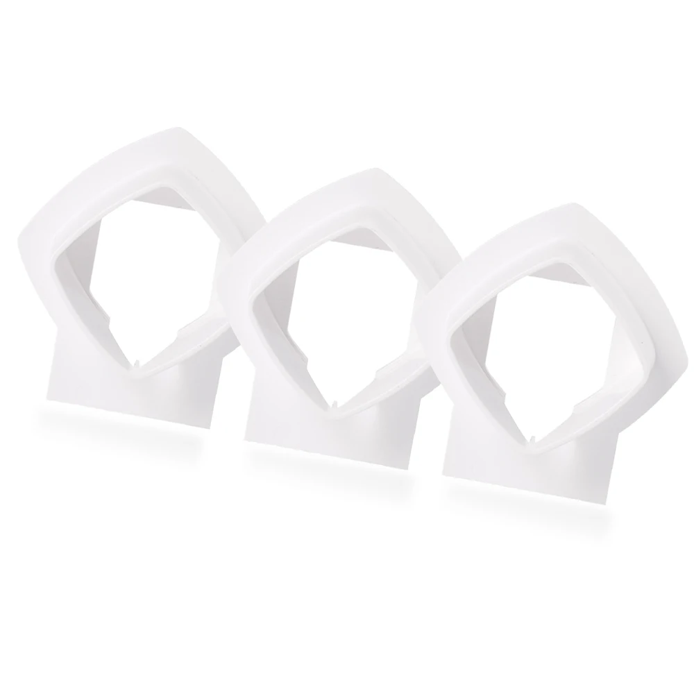 Wall Mount Bracket Stand Holder for Linksys Velop Tri-band Whole Home WiFi Mesh System, White 3 Pack