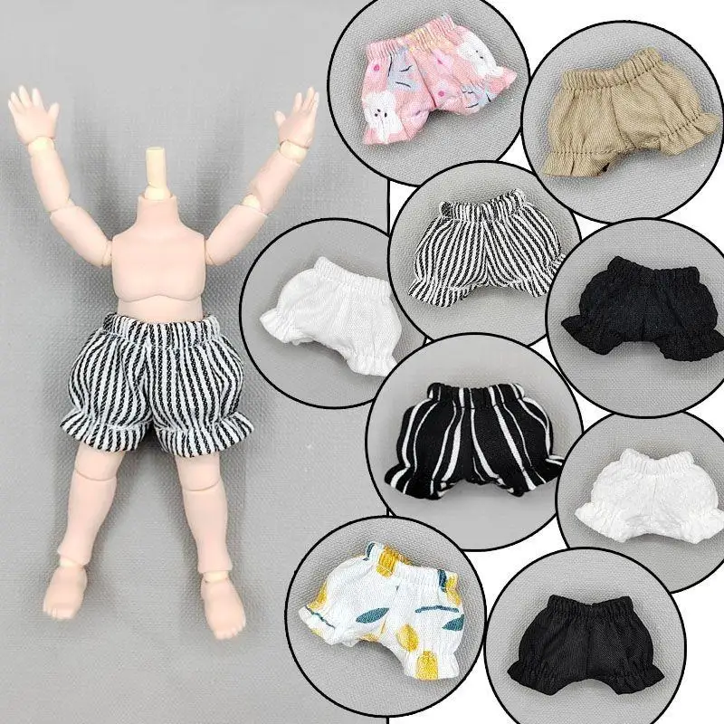 

Ob11 детская одежда 1/12 bjd шорты-фонарики ymy P10 однотонное тело DOD GSC простая глиняная фигурка куклы одежда