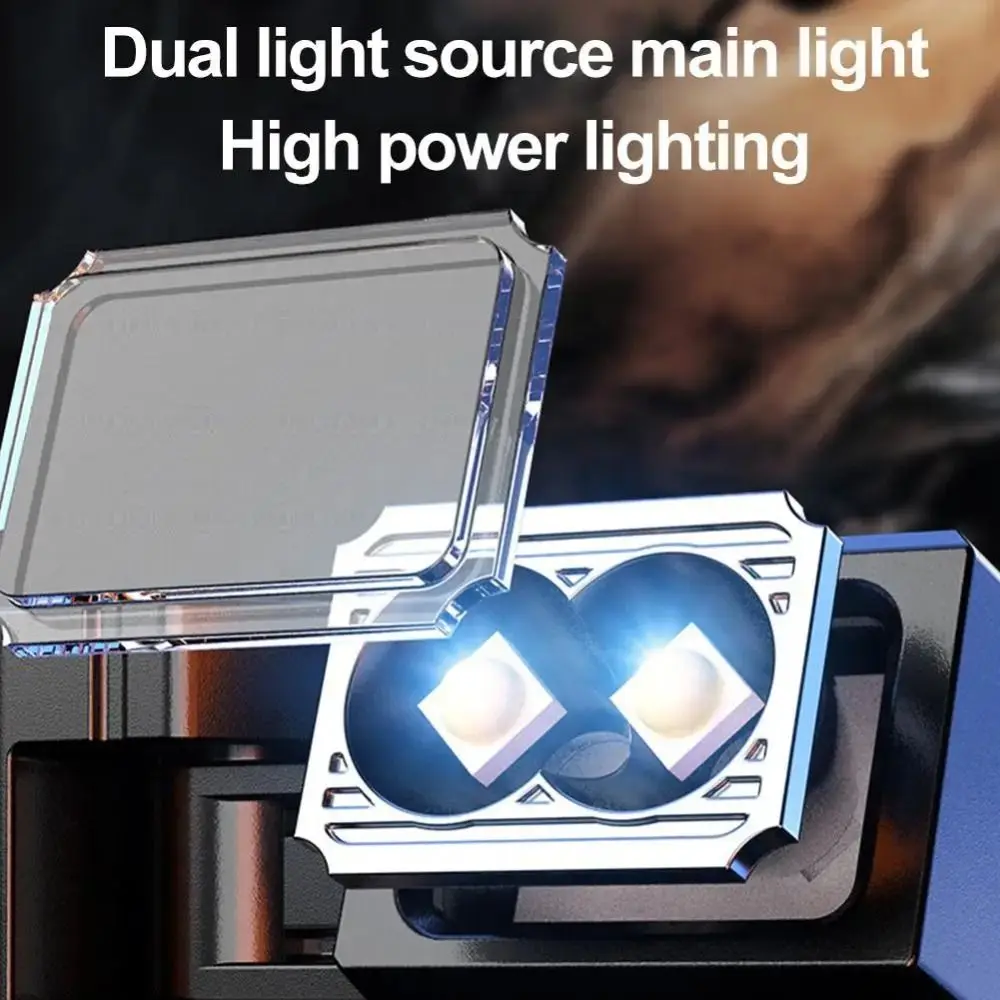 

Multi-functional Mini Magnetic Flashlight Adjustable Angle Portable LED Emergency Flashlight Tail Magnet Water Resistant