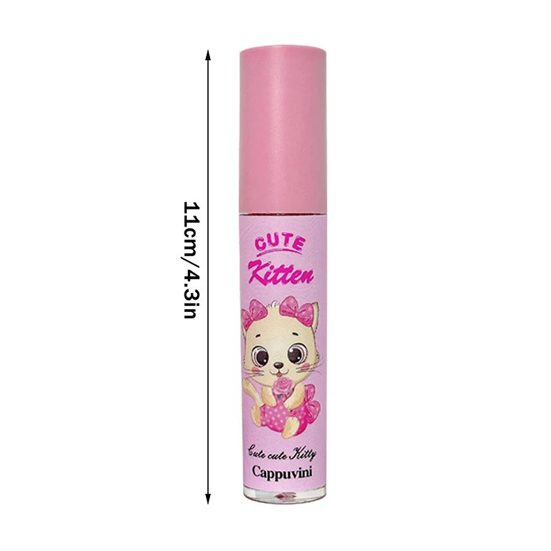 Cappuvini Waterproof Velvet Mousse Lip Mud - Gładka, łatwa w aplikacji, trwała pomadka w płynie w odcieniach brzoskwiniowego różu i nude, kosmetyk do codziennego makijażu.