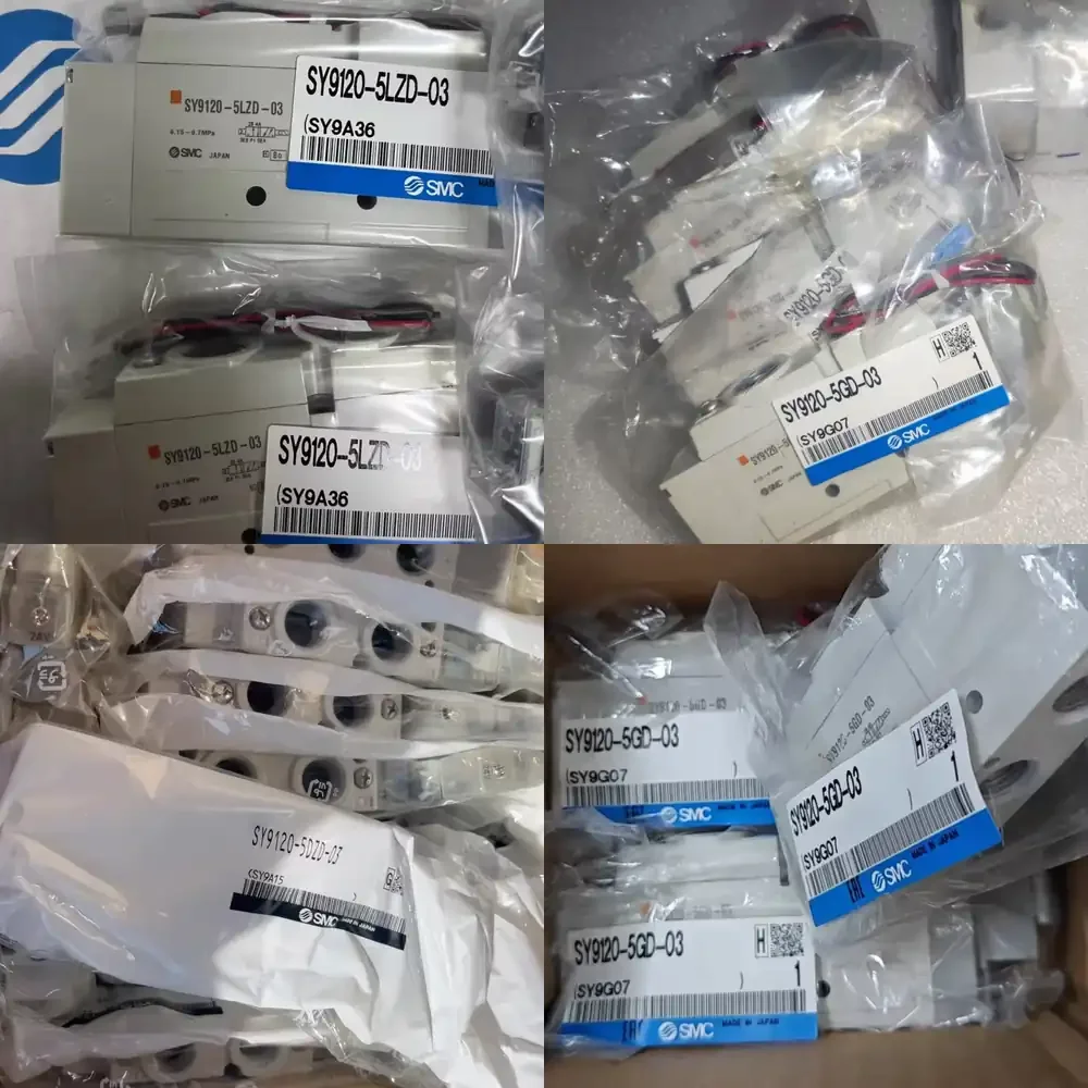 

SMC Original 5 Port Solenoid Valve SY9120-4DZ-03/5D-03/5DOSD-03/5DZ-03/5DZD-03/5G-03/5GD-03/5GZ-03 Pneumatic Solenoid Valve