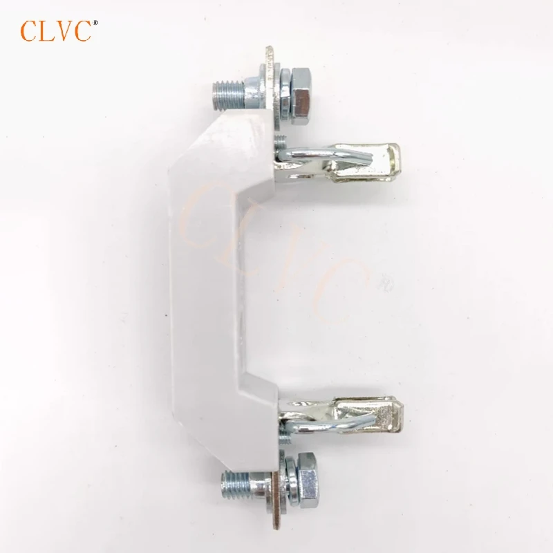Low voltage RT16-00 NT00 RT36-00 fuse holder 160A Ceramic Square Pipe Knife Shape Contact NT00 fuse base