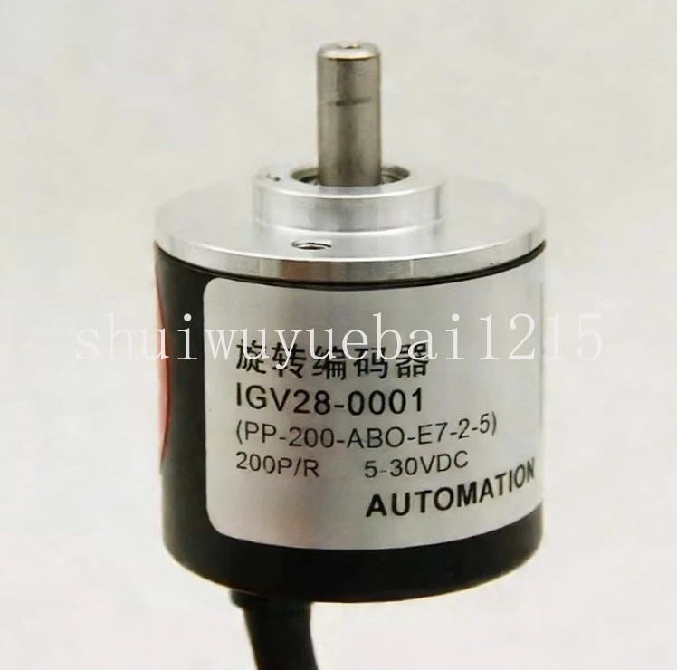 

New IGV28-0001 PP-200-ABO-E7-2-5 Rotary Encoder for Folding Machine 0007-36