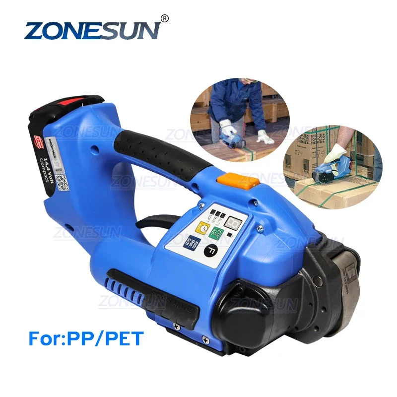 ZONESUN ORT-200 Battery Powered Strapping Tool Electric Plastic Strapping Tool