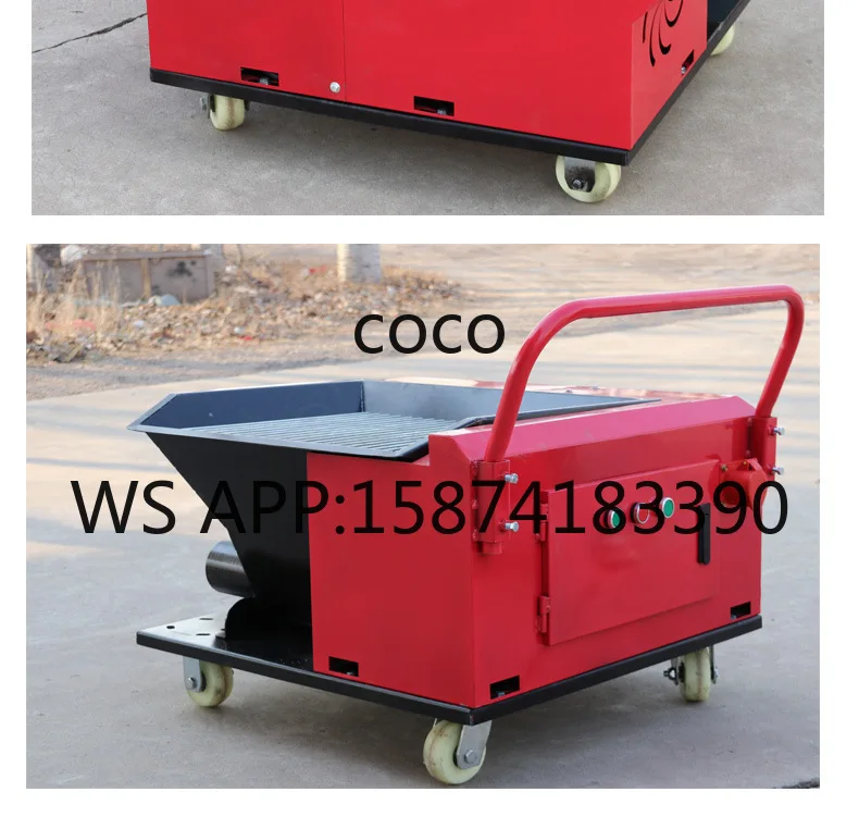 2024 Model Mini Small Concrete Pump, Efficient Operation & Flexible Movement