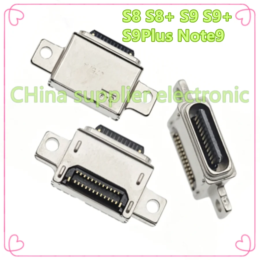 For Samsung S8 S9 Plus G950 G950F G955 G960 G955F G965 Note9 N960 USB Charging Port Connector Charge Jack Socket Plug Dock