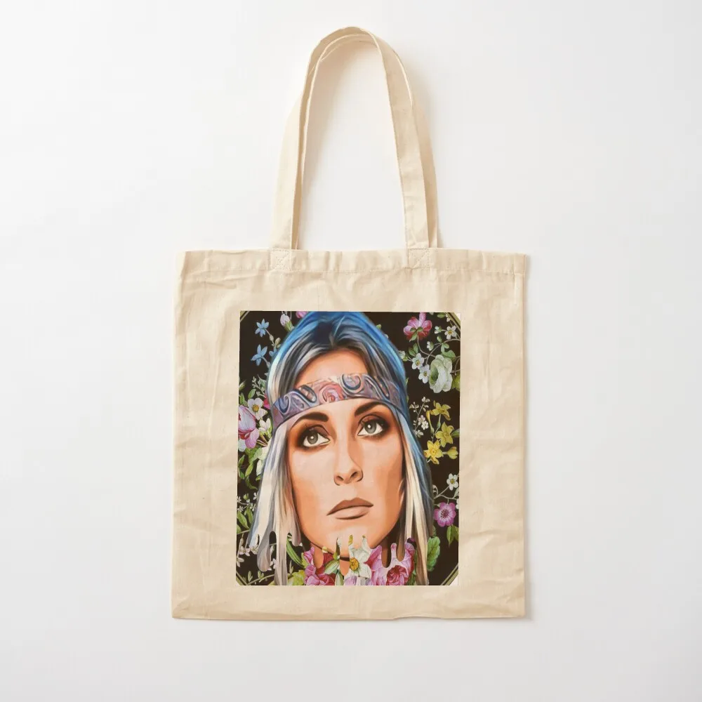 شارون تيت زهرة الطفل حمل حقيبة حقائب قماش حقيبة مخصصة حقيبة المرأة الكبيرة