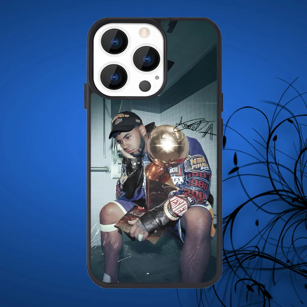 Anuel AA Rappers Phone Case For iPhone 15,14,13,12,11,Plus,Pro,Max Mini Magsafe Magnetic Wireless Charging