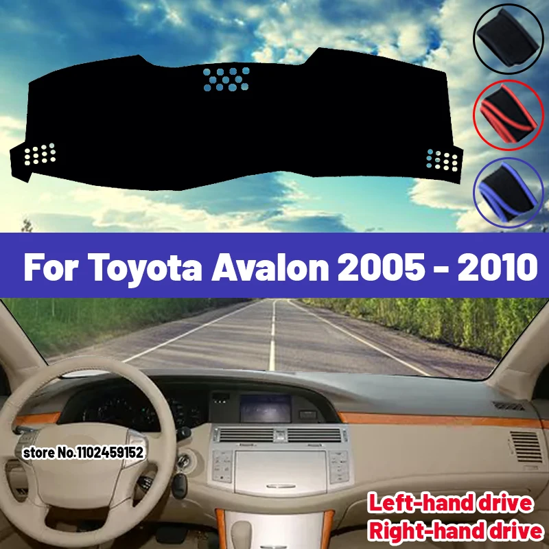 High Quality For Toyota Avalon 2005 2006 2007 2008 2009 2010 Car Dashboard Cover Mat Sun Shade Avoid Light Pad Carpets Anti-UV