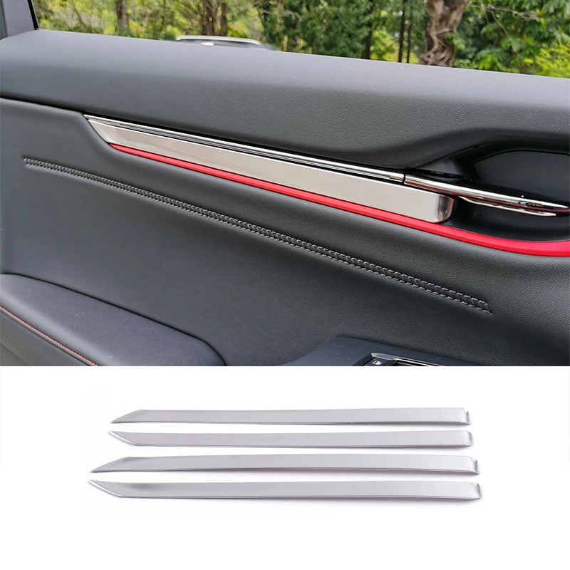 Car Interior Door Trims Armrest Board Decoration Style for Ford Evos 2022 2023 2024 Accessories Auto Kit Styling Refit Modify