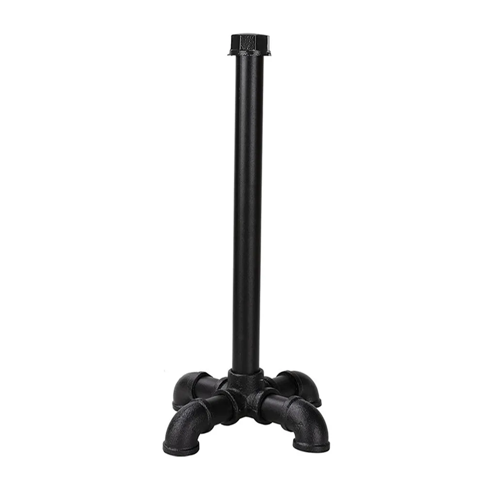 

Держатель для рулонной бумаги в индустриальном стиле из трубчатого металла, черный, для кухни, вертикальная подставка для бумажных полотенец, декор для дома