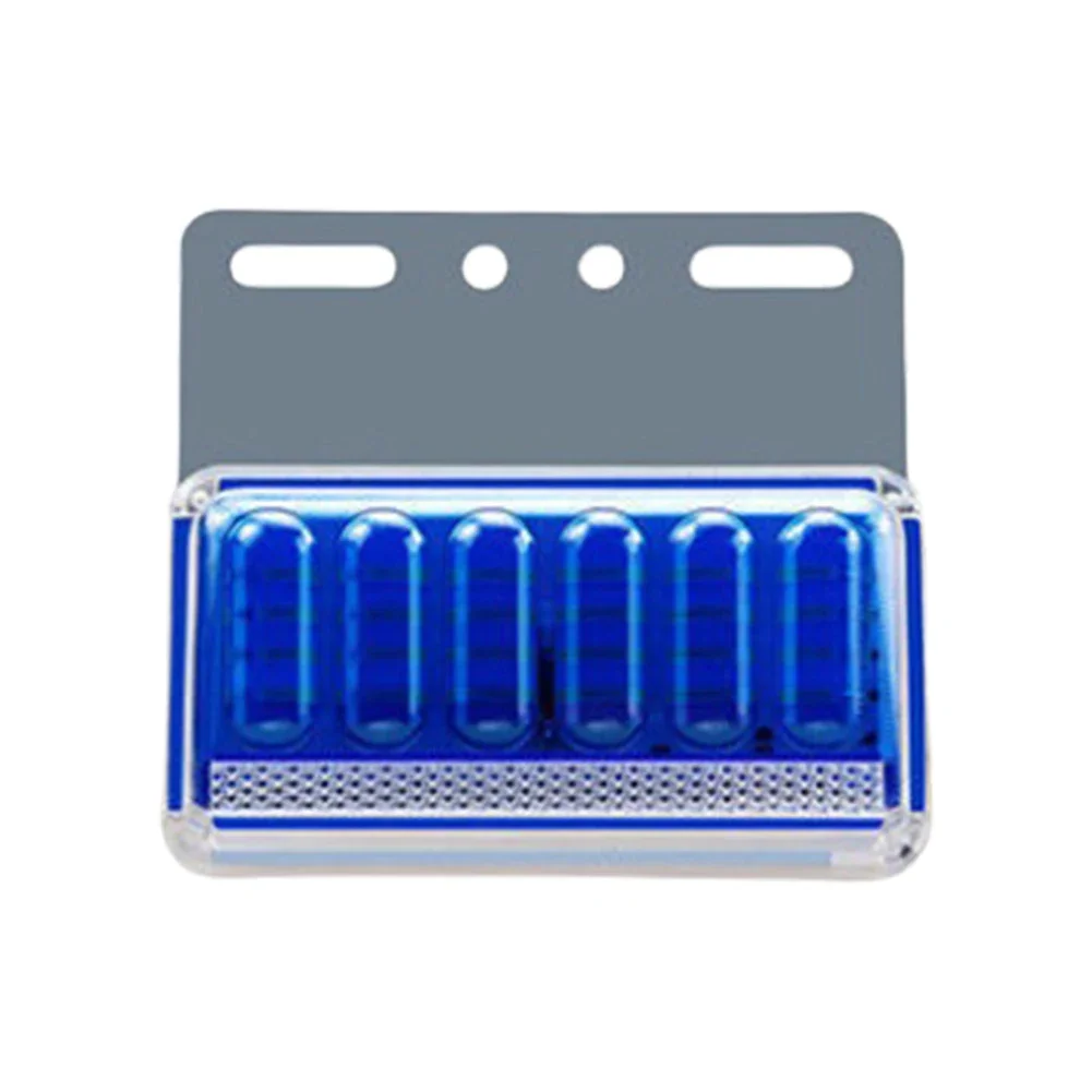 Bus Side Marker 24V Truck Side Light ABS Material High Universality Fitment Truck Rear Light Assembly Accessory Lamp