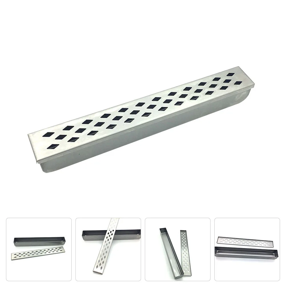 

1Pcs Portable Bbq Smoker Box Stainless Steel Outdoor Grill Meat Smoking Barbecue Tool Accessory Bbq Smoker Box Barbecue Tool