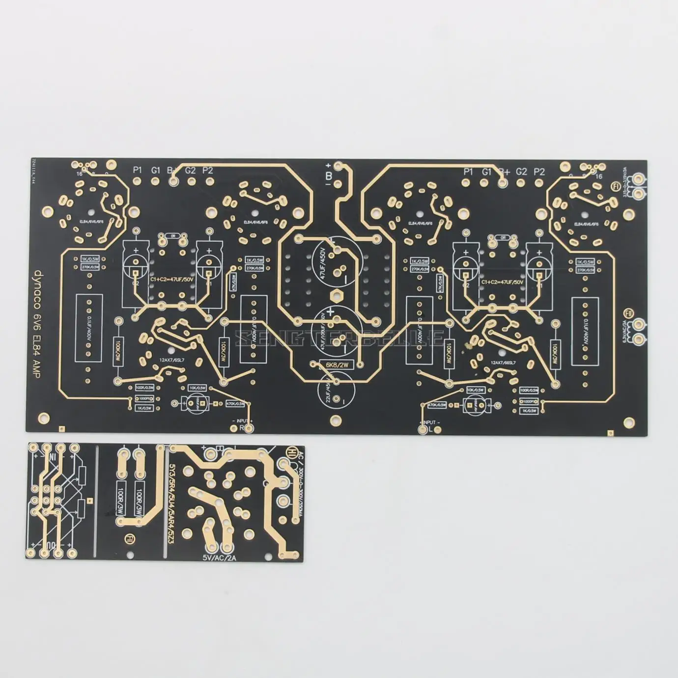 Klassische Dynaco Schaltung 6V6 EL84 Vakuum Rohr Power Verstärker Board DIY Kit HiFi Ultra-Lineare Push-Pull Audio amp – Detail 2