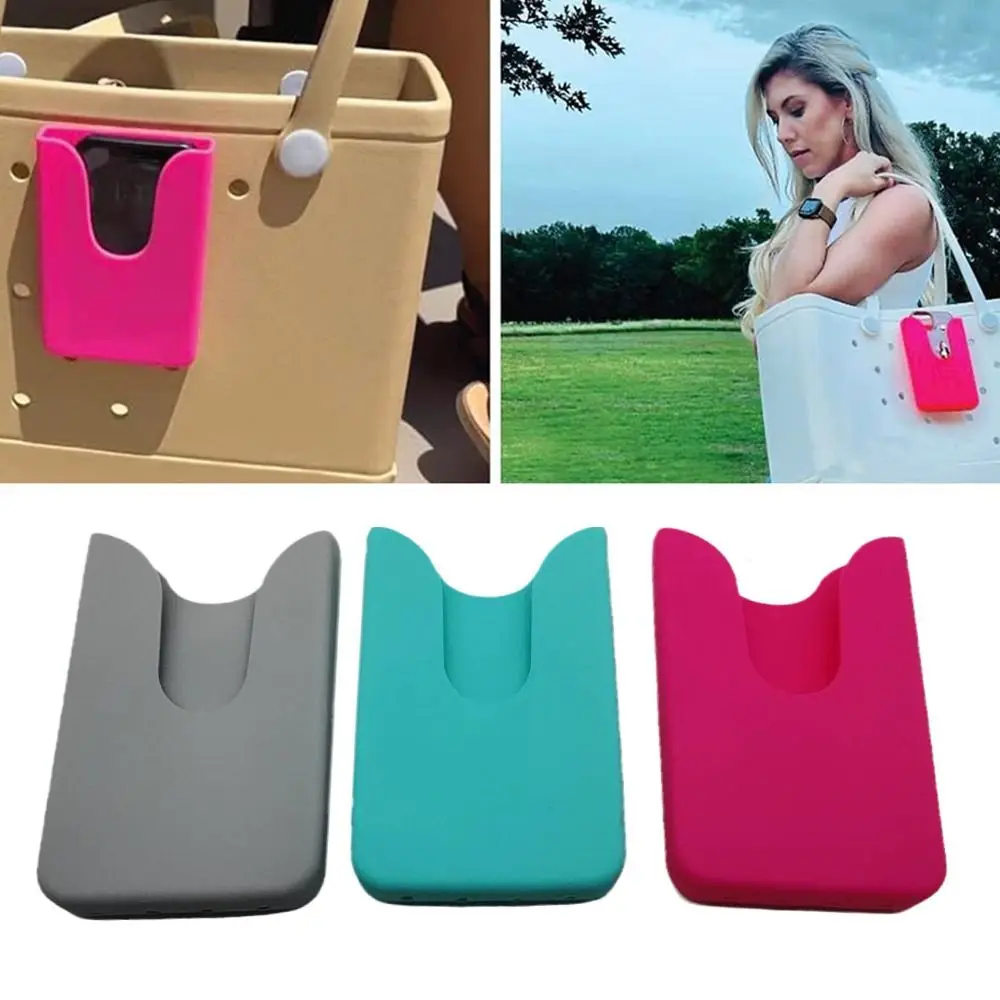 Portable Phone Holder Charm Accessory Compatible with Bogg Bags  Insert Accessory Phone Case for Bogg Bags