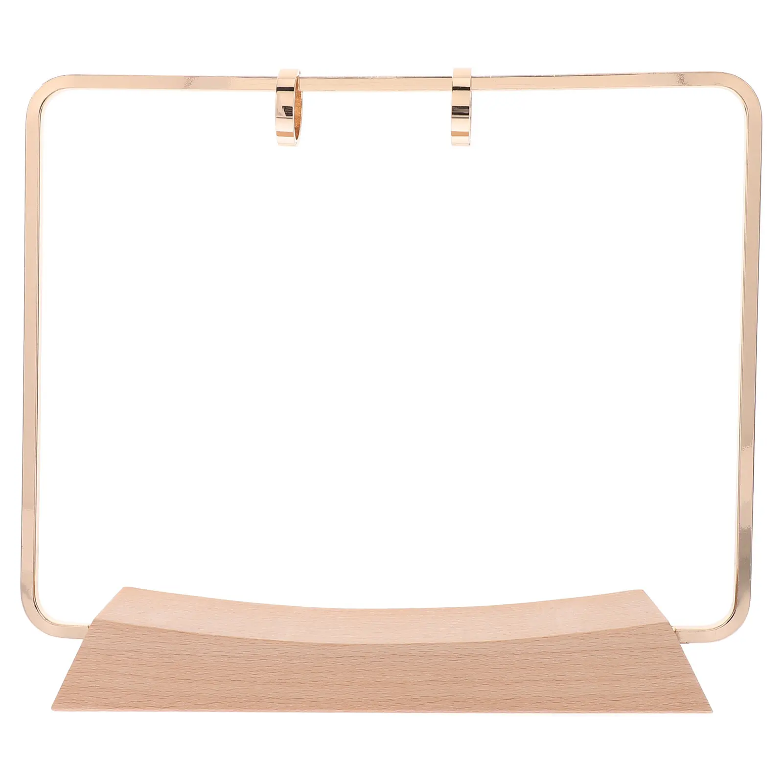 

Wooden Perpetual Desk Calendar Holder Tabletop Flip Calendar Stand Support Rack With Metal Frame For Home Display Holder Desktop