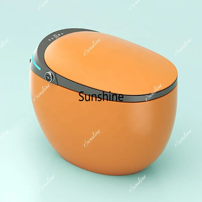 Smart Toilet，Auto Induction Flush，Auto Flush Toilet，Fully Automatic Egg Shape，Intelligent Bidet Toilet，Bathroom Home Luxury Use