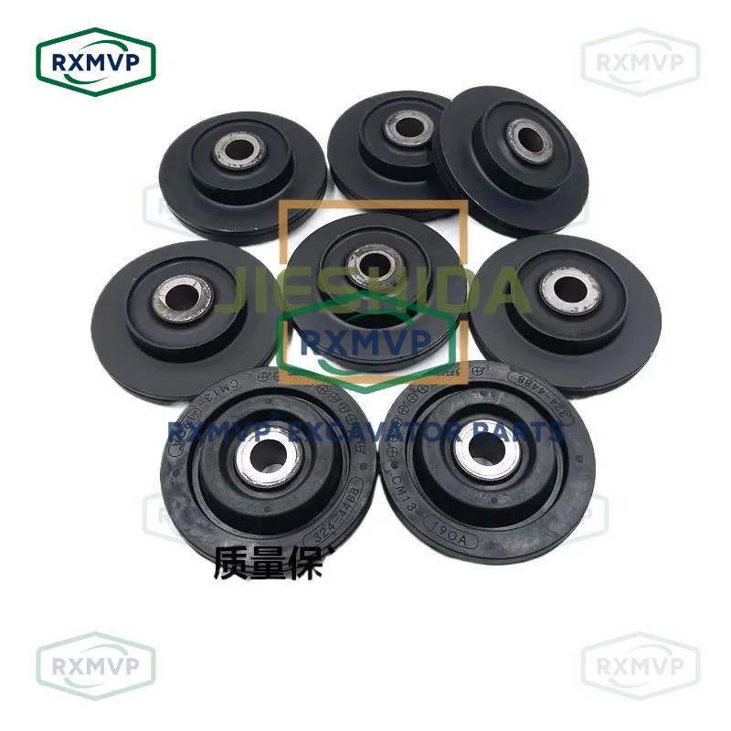 For Caterpillar CAT320D2/323D2/326D2/329D2/330D2 Foot Rubber C7.1 Engine Shock Absorber Rubber Excavator Accessories