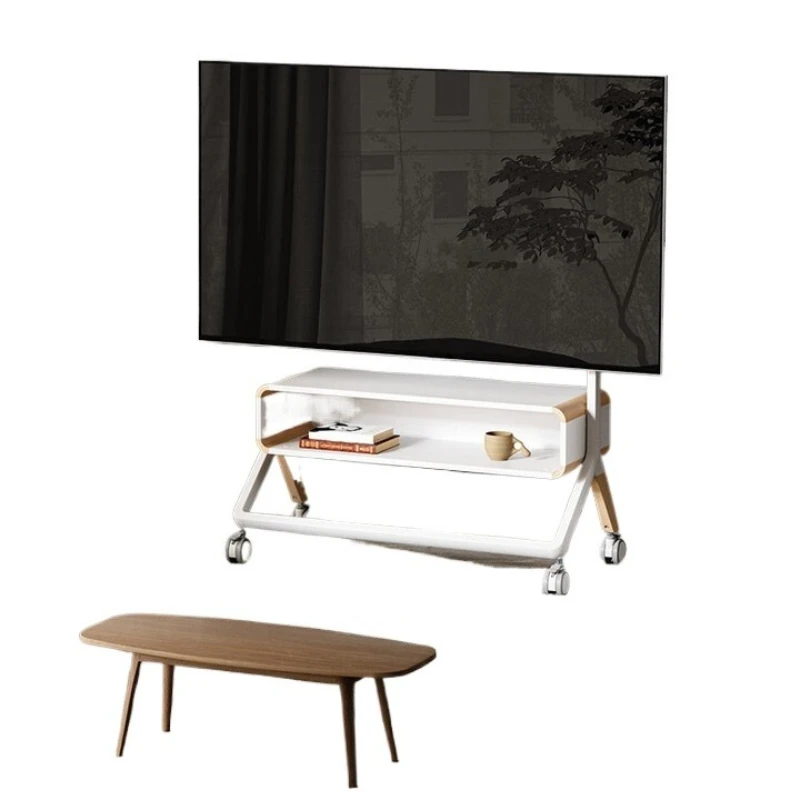 

Movable TV bracket with wheel cart Floor-to-ceiling display integrated hanger FX700