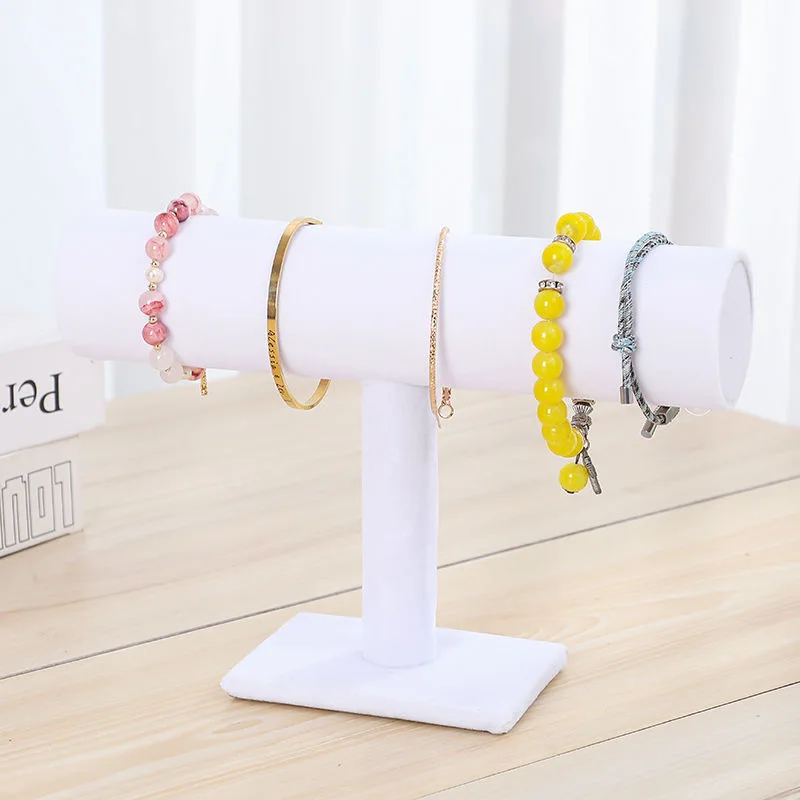 Schmuck Kette Haarband Uhr Halskette Armband Display Stand Rack Halter T-bar Armband Display Stand Halter Uhr Display