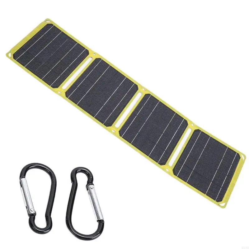 

40 Вт складной панель Solars Double USB -порт для активности на открытом воздухе ежедневное повседневное использование M89B