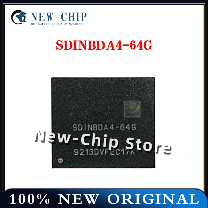 1PCS-10PCS/LOT  SDINBDA4-32G   SDINBDA4-64G  SDINBDA4-128G   BGA153  New Original