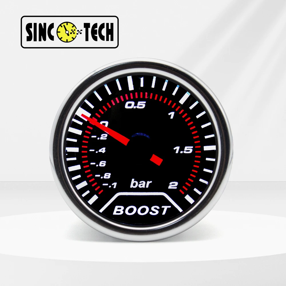 52mm SincoTech 614T Series Automobile Meter Car Motor Air/Fuel Ratio Water Temperture Oil Pressure Boost Voltage Gauge