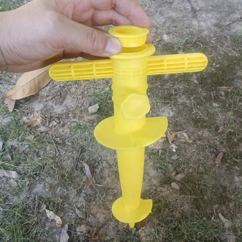 Outdoor Garden Canopy Gazebo Foot Pegs Plastic Anchor For Patio Awning Stability Tent Shelter Mounting Base Fittings