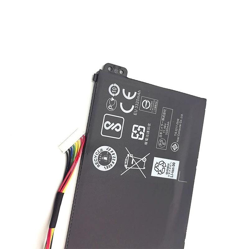Batteria del computer portatile di alta qualità 11.46V 3320mAh SQU-1602 per parti del computer portatile Hasee Mars Gaming X5 CP5D1 CP7S1 SQU-1602 916Q2271H