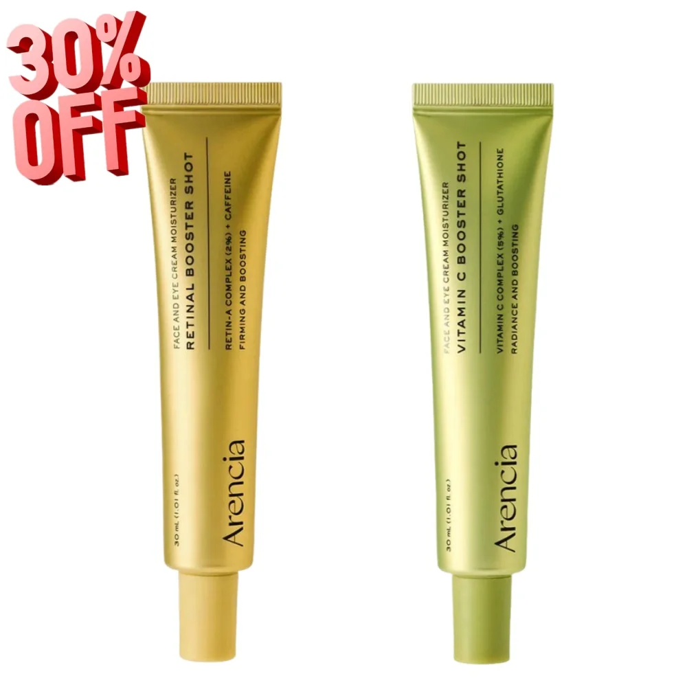 Arencia Retinal Booster Shot Cream Caffeine Infused Anti Aging Firming Essence Minimize Pore Anti Wrinkle Renew Facial Eye Skin