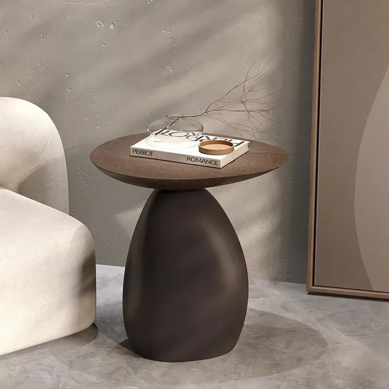 Creative bedside table, bedside small edge table, single sofa small table floor ornament 2