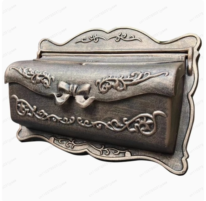 

Европейская вилла дверные почтовые ящики открытый почтовый ящик подвесной настенный общественный открытый почтовый ящик творческий литой алюминиевый уличный почтовый ящик