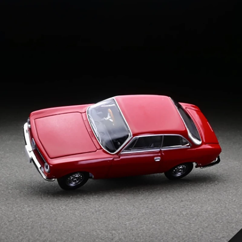 Tomytec TLV LV-156c نموذج سيارة مصنوع من خليط معدني بمقياس 1:64 GT1600 أحمر #6