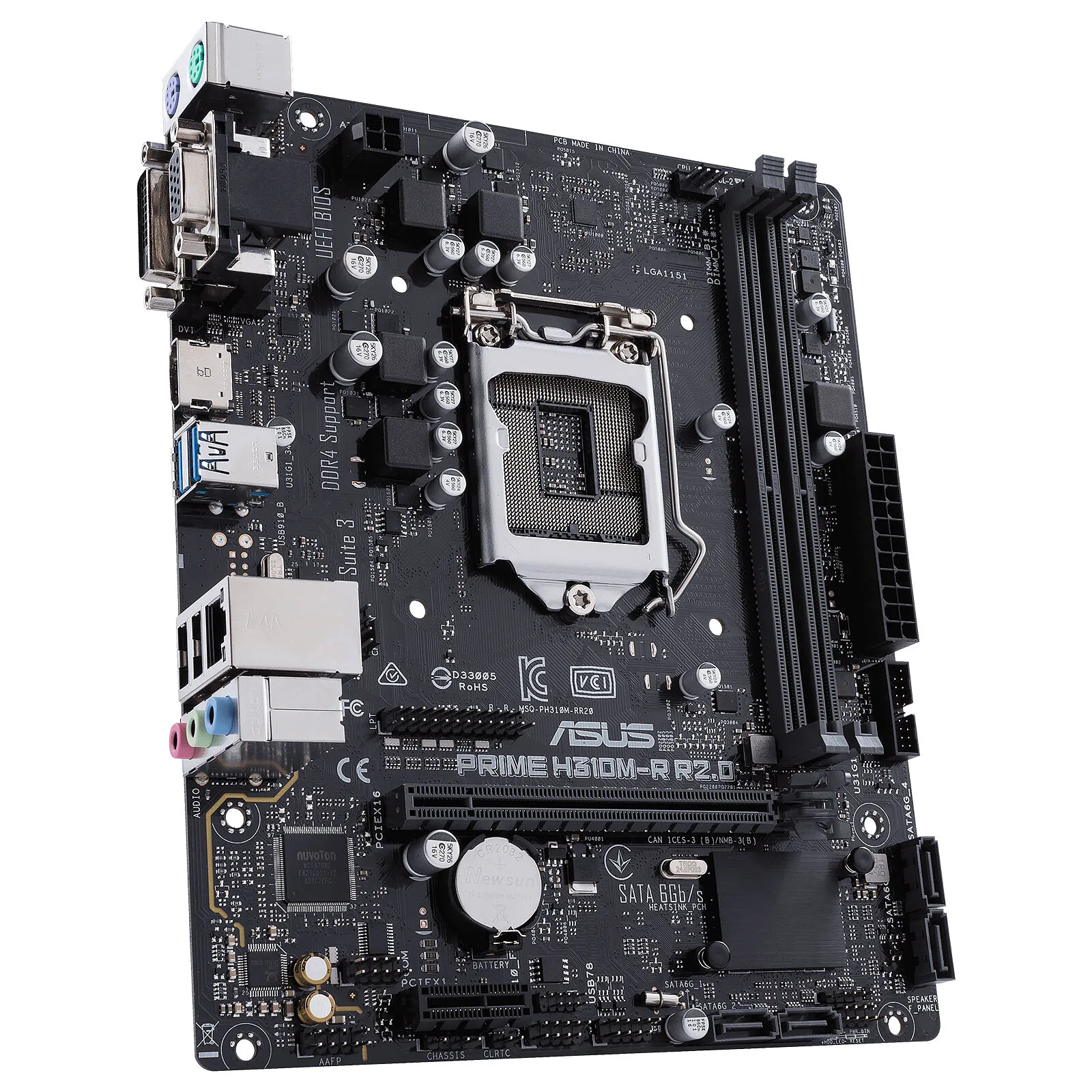 ASUS PRIME H310M-R R2.0 Motherboard: A Perfect Match for the Intel