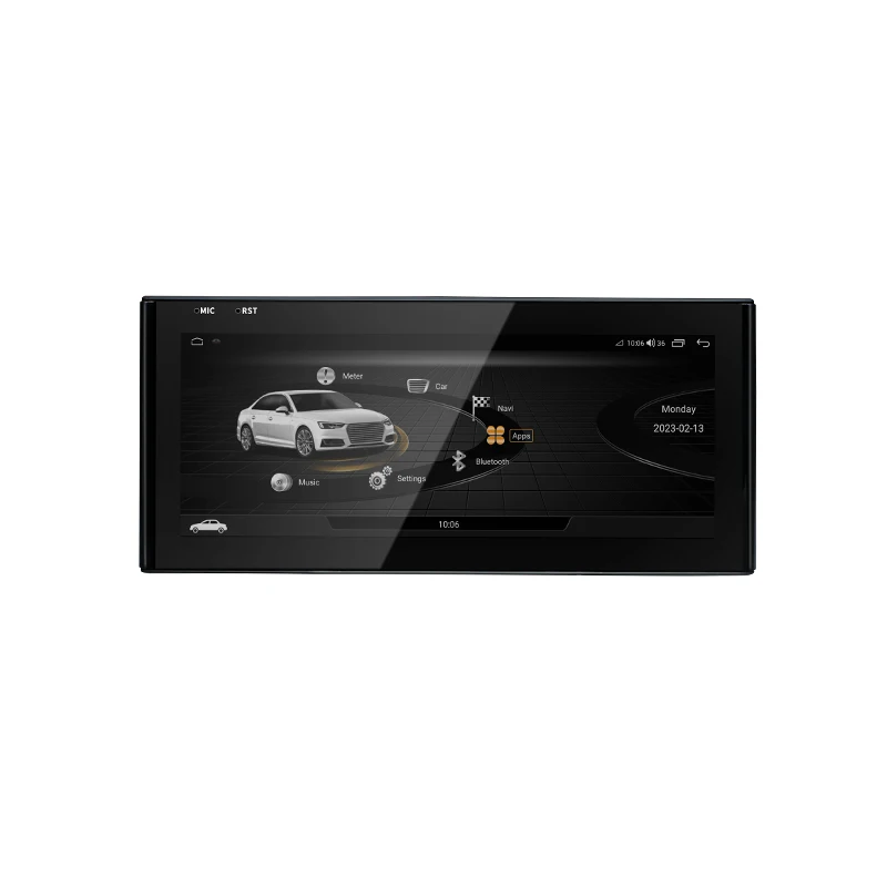 10.25inch Android14 Wireless CarPlay AUTO for AUDI A4 A5 B9 Automobile Intelligence System Car Multimedia GPS Navigation Screen