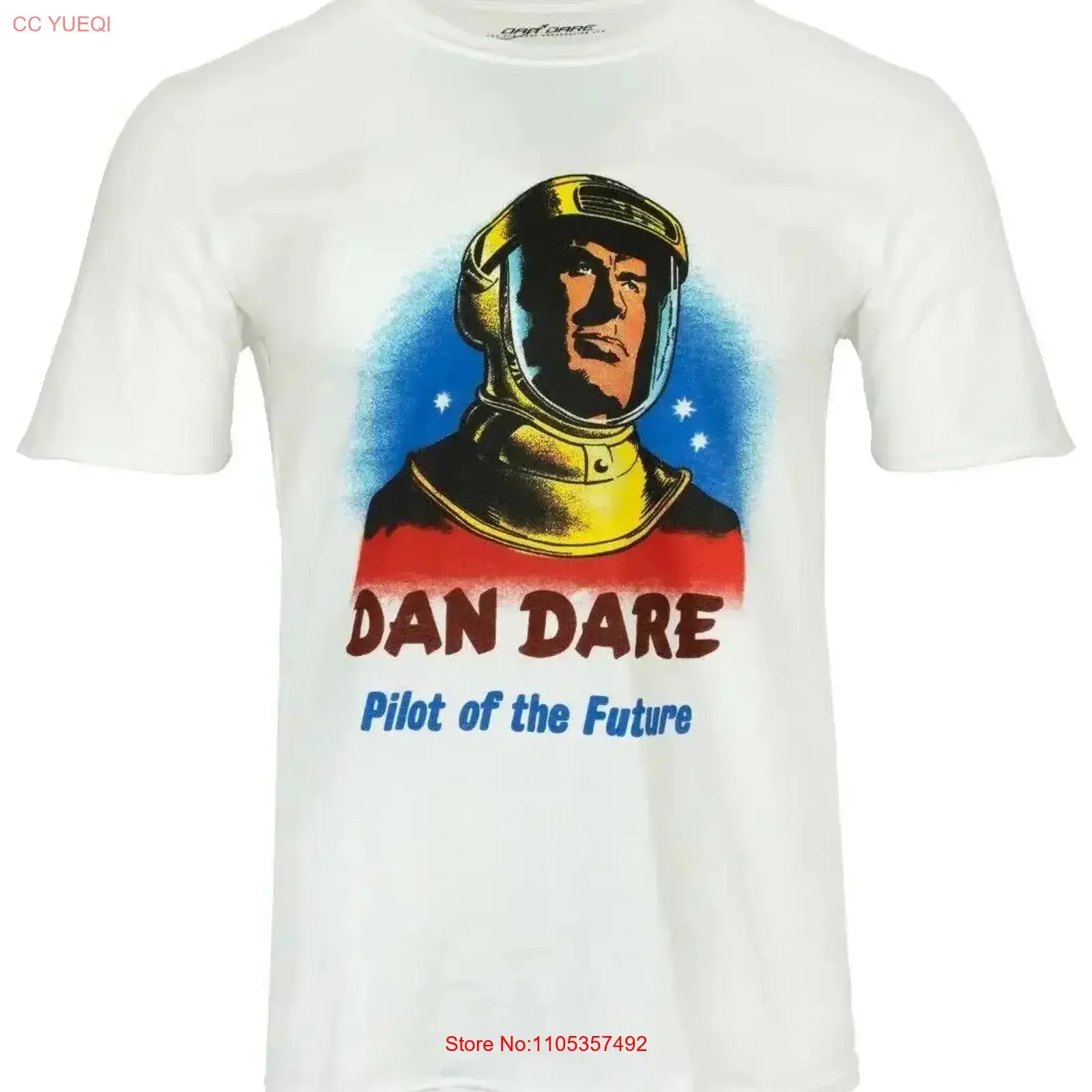 Dan Dare Official Double Sided T Shirt as worn by Rodney Only Fools and Horses vintage Washed designer clothes Slightly