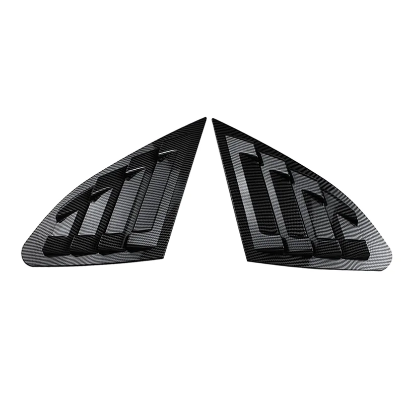 

Car Rear Window Shutter Cover Trim Window Louver Side Vent Trim For Malibu XL 2016-2021-A61E