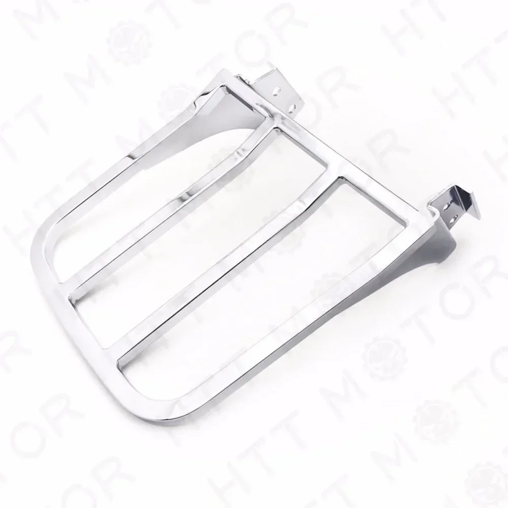 Detachable Rear Luggage Rack for Harley 2002-2005 Dyna,2004-later XL models equipped with Rigid Sideplates