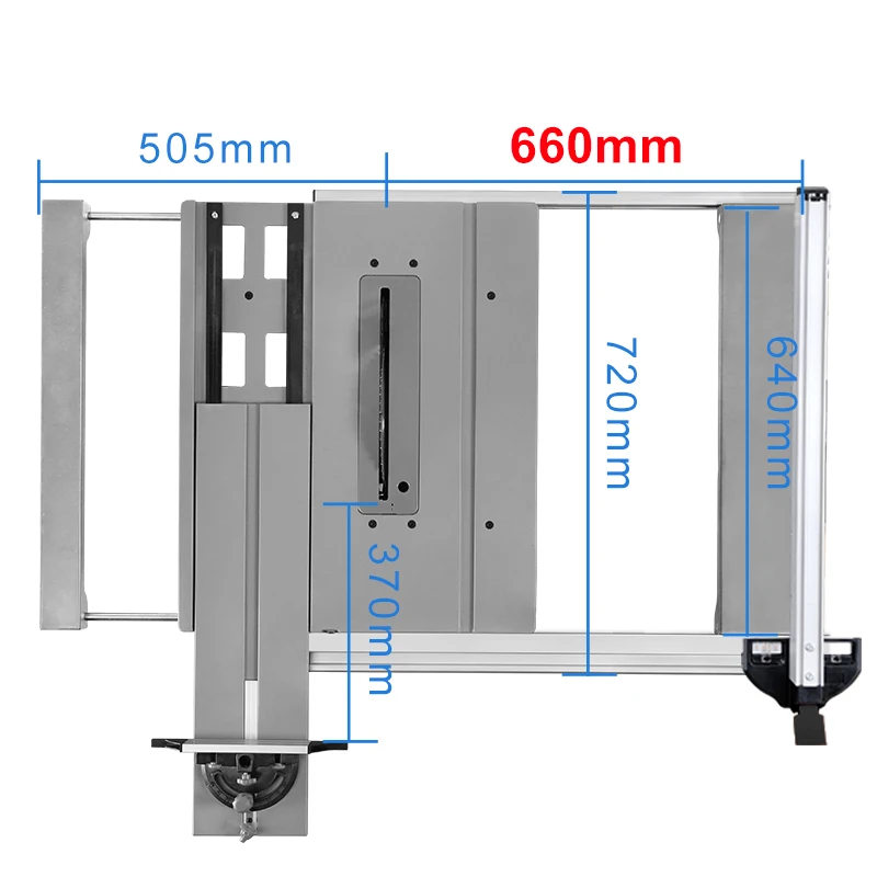 

1800W 255mm Deluxe Table Saw, Woodworking Cutting Machine with Stand