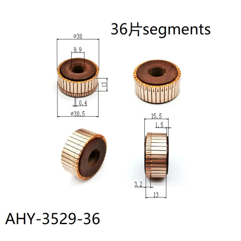 30*9.9*13*36P Commutator Ahy-3529-36