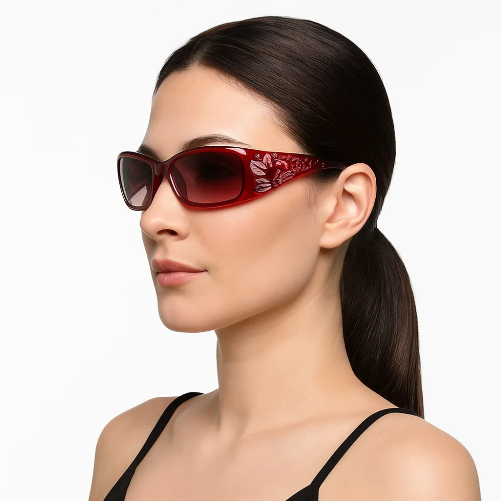 

Vintage PC Rhinestones Sunglasses Korean Styles UV400 Cat Eye Sun Glasses Y2K Sport Sunglasses Shades Eyewear Outdoor