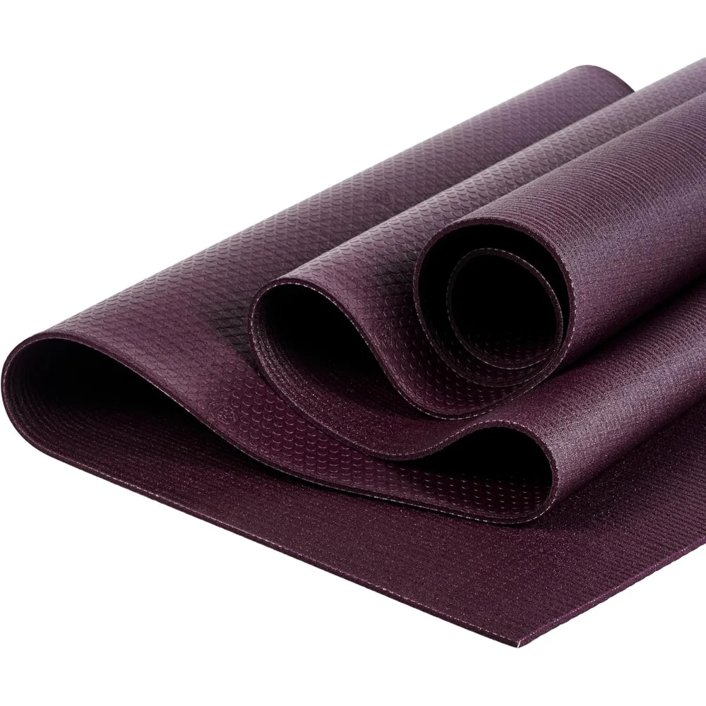 

Pro Lite Yoga Mat, HIGH DENSITY CUSHION, with 100% latex-free PVC.