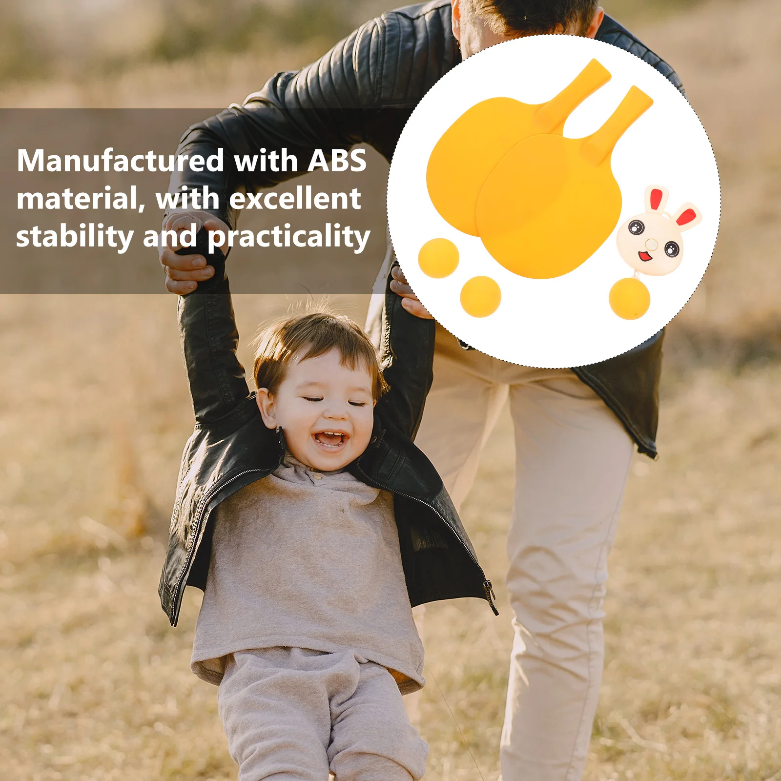 

Table Tennis Trainer Hanging Kit Children's Kids Toys Indoor Dangling Set Training