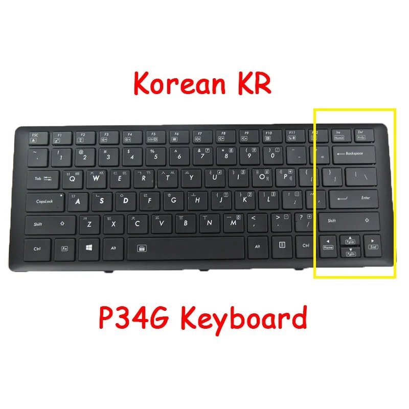 Backlit P34 Keyboard For Gigabyte P34G YH-AZ12EB11 2Z703-JP442-Y11S V138445CS1 2Z703-KR344-S10S YH-AZ12EG13 KR 2Z703-KR340-E50S