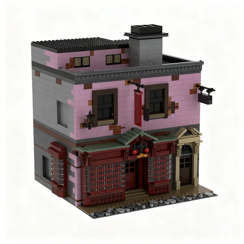 2465pcs MOC Book 2 Modular Expansion Harry Model Building Blocks Christmas Gift Architecture Education 3D Creative Collection