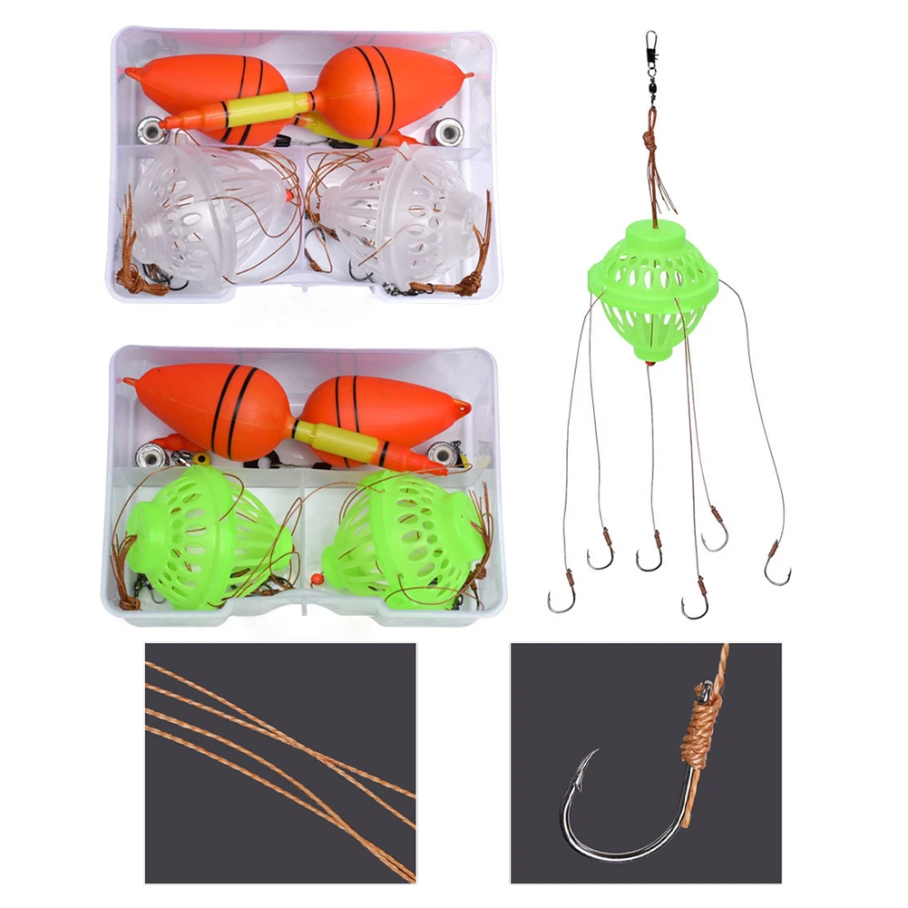 Bighead Drifts Fishing Group Silver Carp Bighead Setexplosive Hook Set With Float Bighead Drift Fishing Group Fishing Tackles