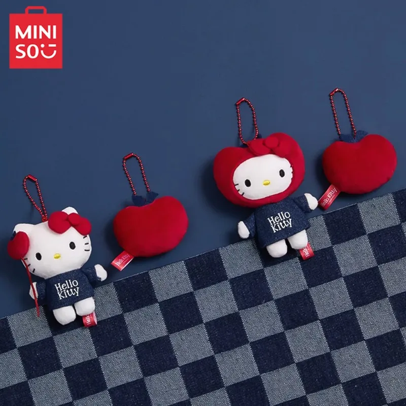 

Hello Kitty Twin Pack Plush Keychain -Cute Durable Bag Charm Accessories, Kawaii Collectible Gift for Girls