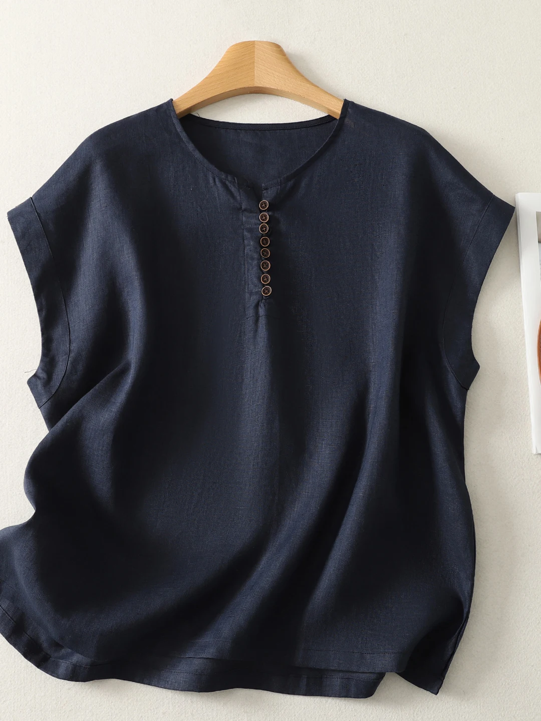 

Loose Fit Color T-Shirt round Neck Short Sleeve Women's plus Size Casual Top Breathable Comfortable Summer Wear